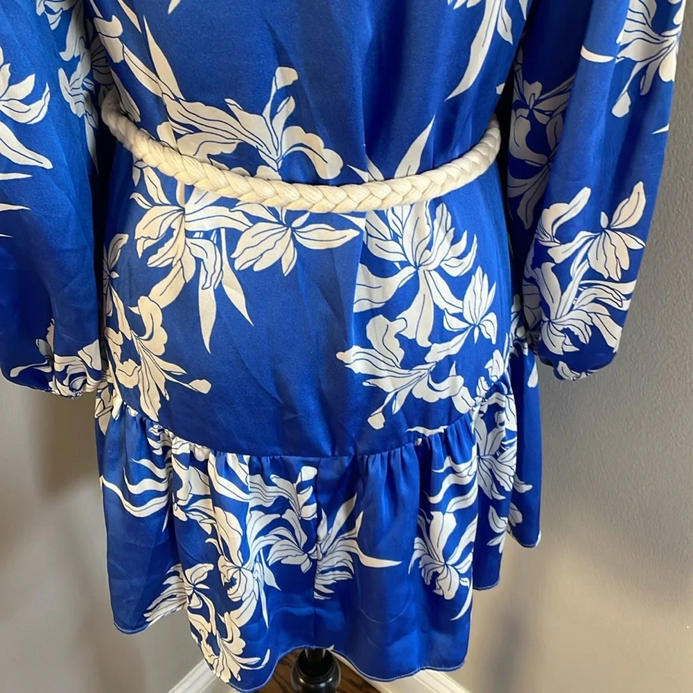 ALEXIS x Target blue floral dress - Picture 6 of 8